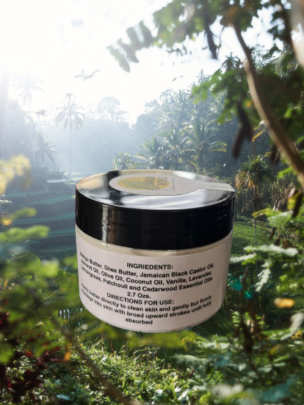 Jamaican Naturals Lemongrass Vanilla Skin Butter