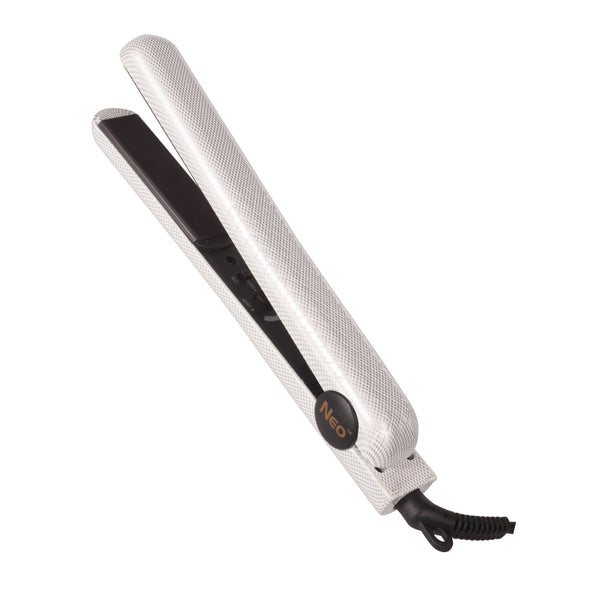 Precision Heat: Ceramic Plate Flat Iron with Temp Control & Magnet Box
