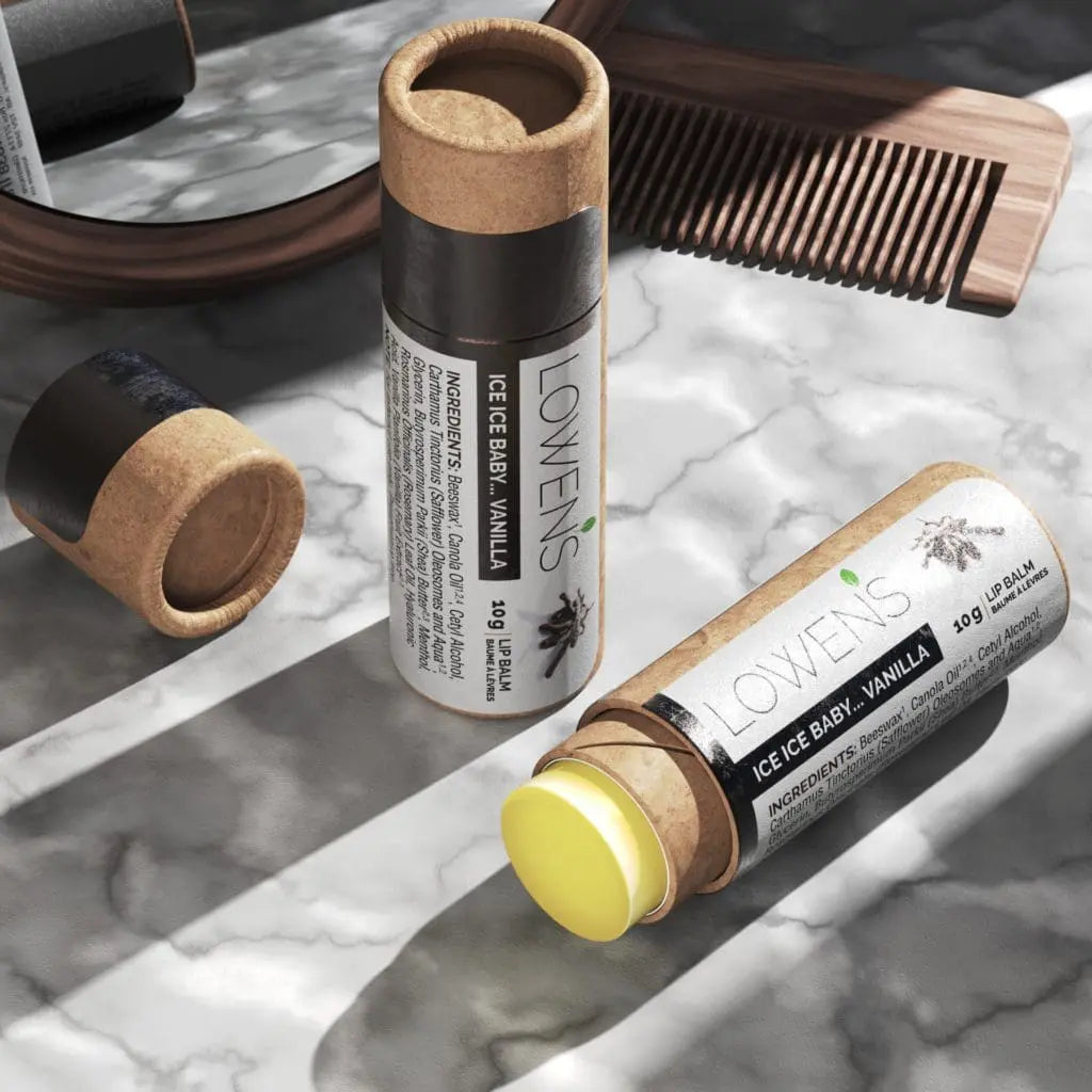 Ice Ice Baby Vanilla Lip Balm – Natural, EWG Verified & Cruelty-Free