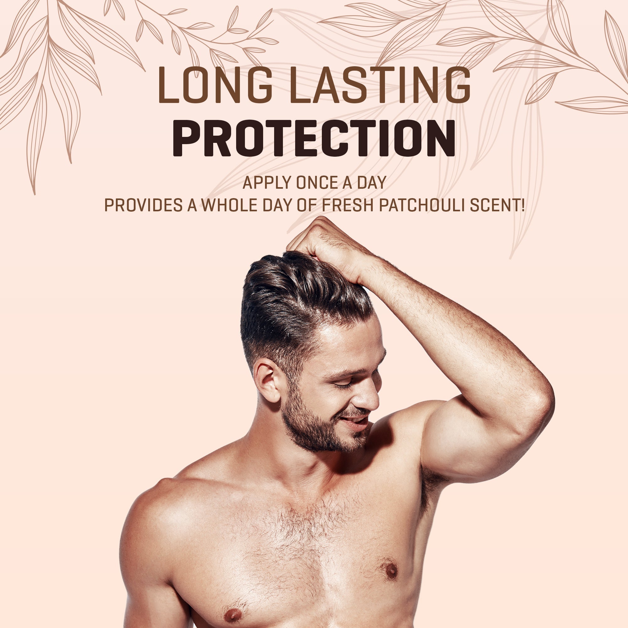 Patchouli Cream Natural Deodorant – Long-Lasting Odor Protection, EWG Verified, All-Natural Formula with Shea Butter