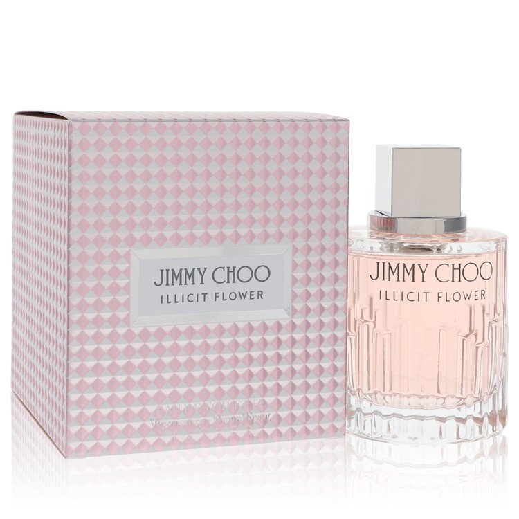 Jimmy Choo Illicit Flower Perfume By Jimmy Choo Eau De Toilette Spray- Free Shipping