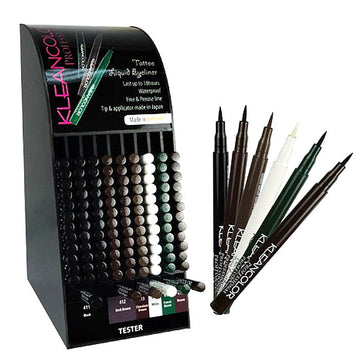 KLEANCOLOR Professional Tattoo Liquid Eyeliner Display Set 108 Pieces - Free Shipping