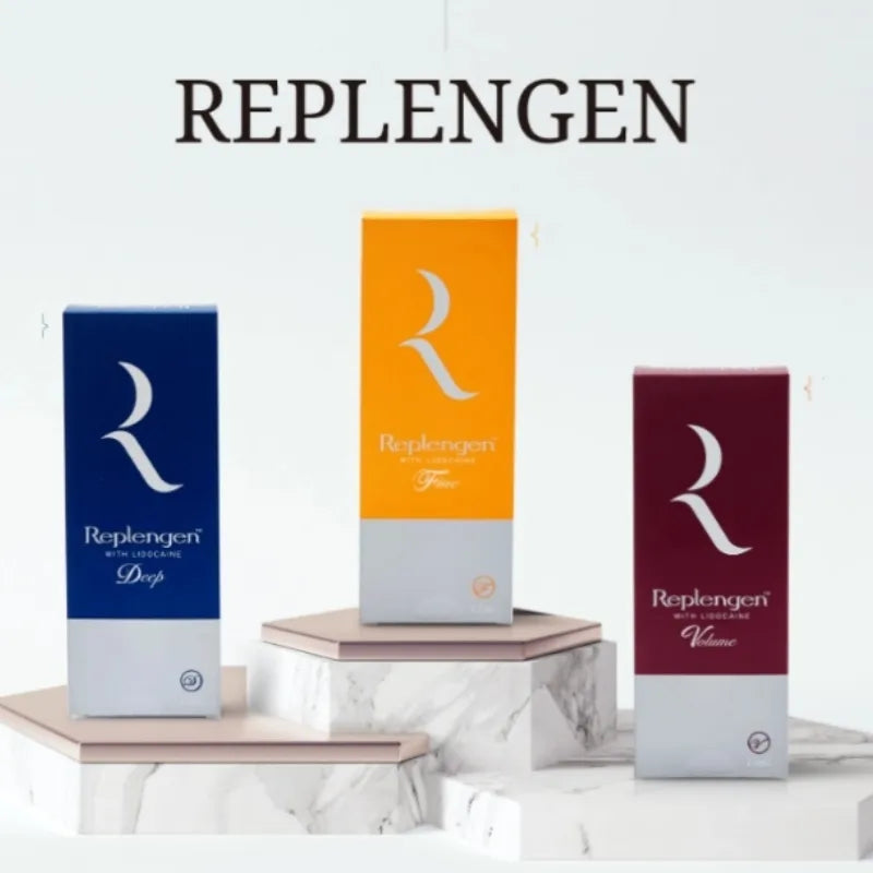Korean Replengen Lip Filler – Hyaluronic Acid Injection for Lip, Nose & Chin Enhancement and Wrinkle Reduction