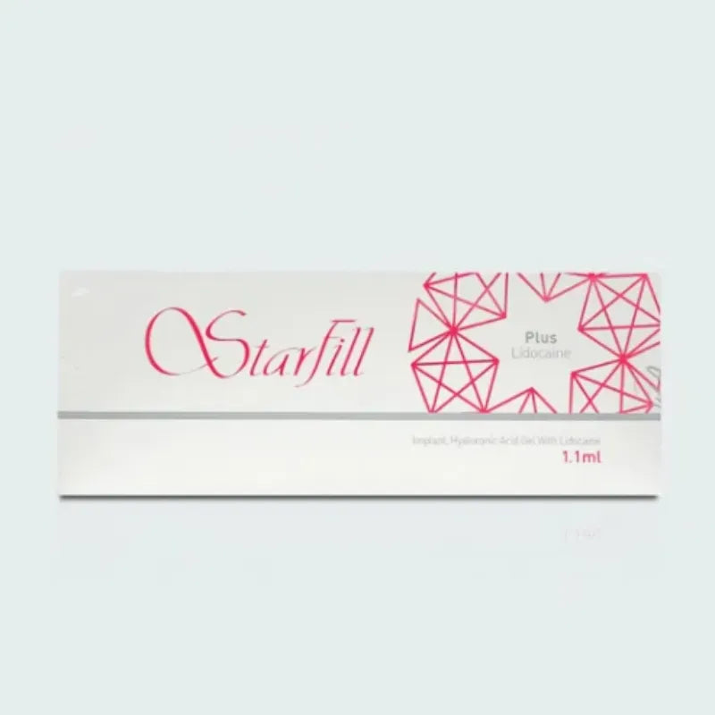 Korean Starfill Plus Hyaluronic Acid Dermal Filler Deep 1.1ml – Lip Filler, Facial Wrinkle Removal & Nasal Furrow Filling