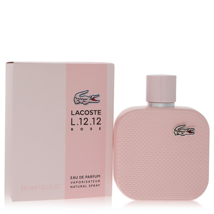 Lacoste Eau De Lacoste L.12.12 Rose Perfume By Lacoste Eau De Parfum Spray- Free Shipping