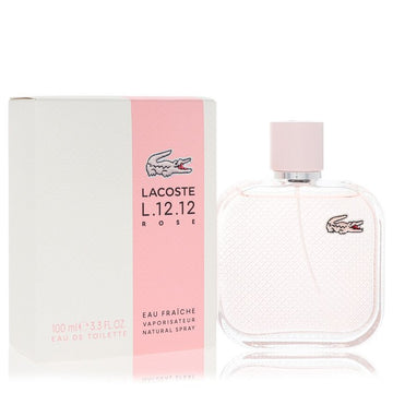 Lacoste Eau De Lacoste L.12.12 Rose Eau Fraiche Perfume By Lacoste Eau De Toilette Spray- Free Shipping