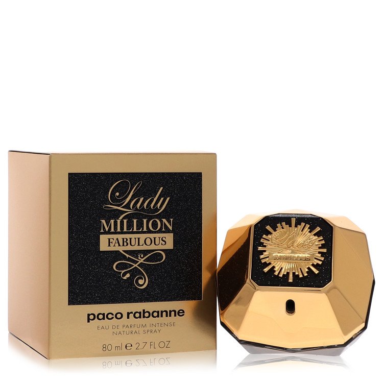 Lady Million Fabulous Perfume By Paco Rabanne Eau De Parfum Intense Spray- Free Shipping