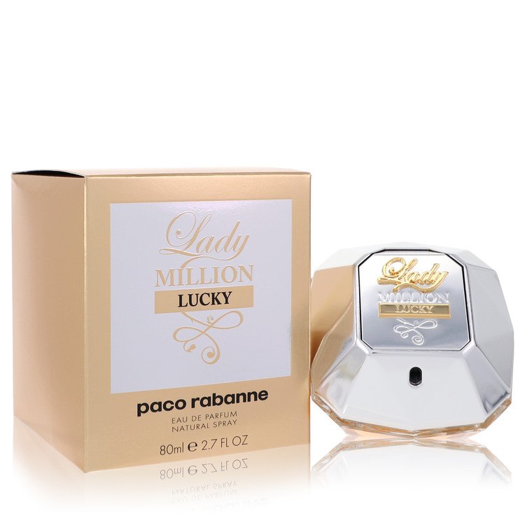 Lady Million Lucky Perfume By Paco Rabanne Eau De Parfum Spray- Free Shipping