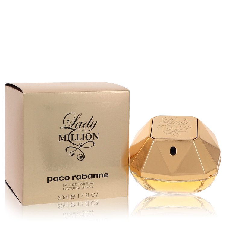 Lady Million Perfume By Paco Rabanne Eau De Parfum Spray- Free Shipping