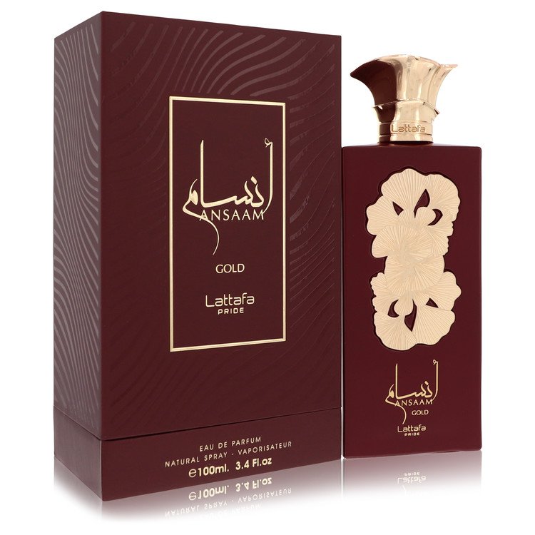 Lattafa Pride Ansaam Gold Perfume By Lattafa Eau De Parfum Spray (Unisex)- Free Shipping