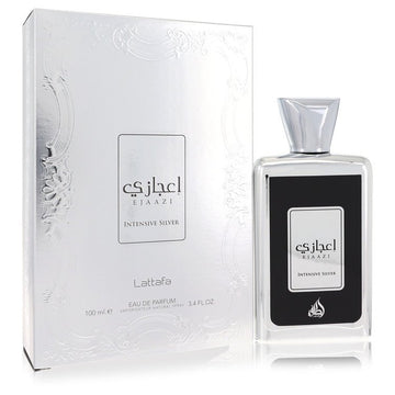 Lattafa Ejaazi Intensive Silver Perfume By Lattafa Eau De Parfum Spray (Unisex)- Free Shipping