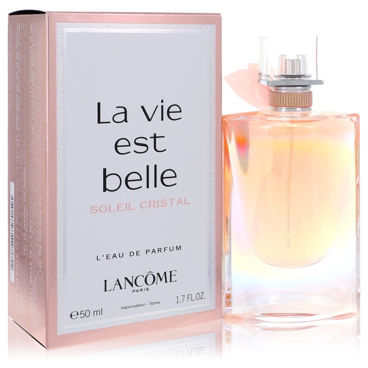 La Vie Est Belle Soleil Cristal Perfume By Lancome Eau De Parfum Spray- Free Shipping