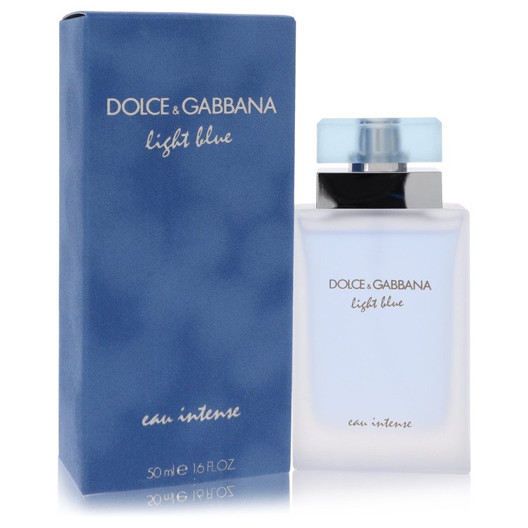 Light Blue Eau Intense Perfume By Dolce & Gabbana Eau De Parfum Spray- Free Shipping