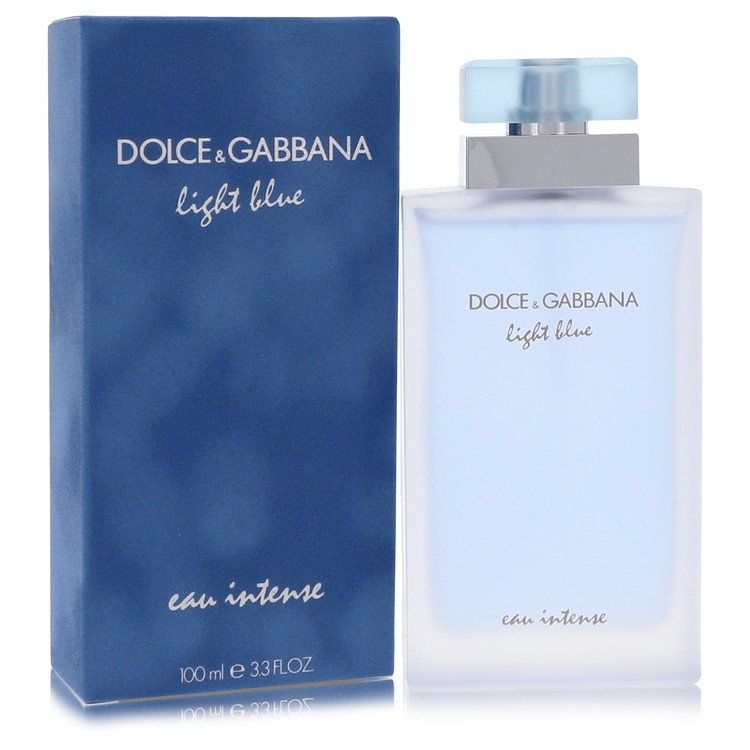 Light Blue Eau Intense Perfume By Dolce & Gabbana Eau De Parfum Spray- Free Shipping