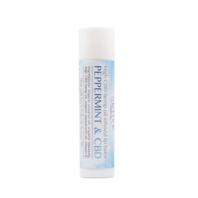 CBD Active Lavender Lip Balm - 15 mg - Free Shipping