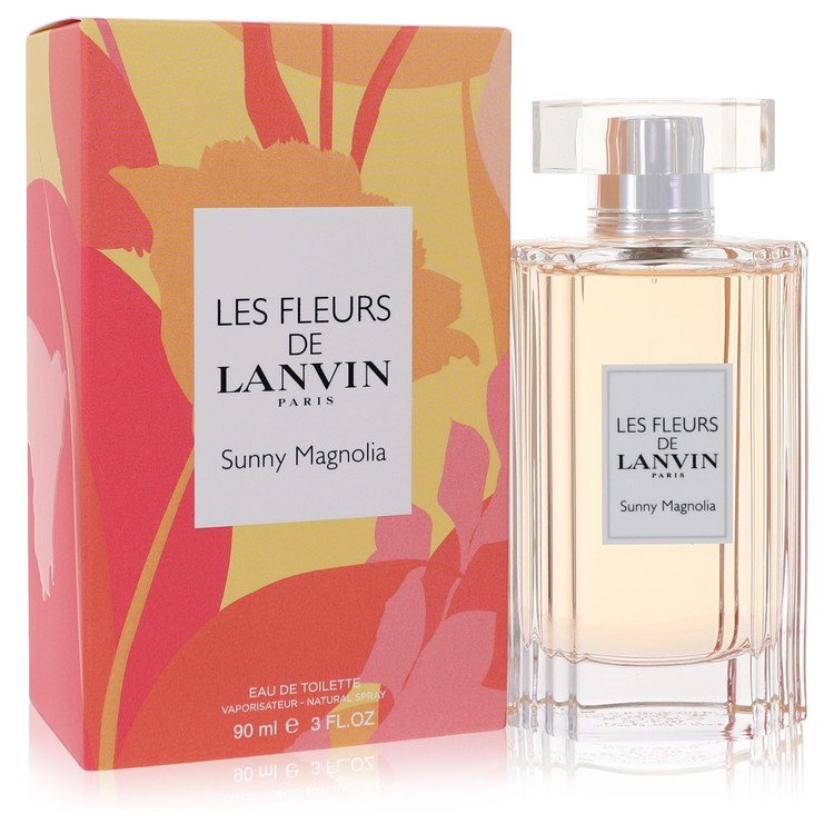 Les Fleurs De Lanvin Sunny Magnolia Perfume By Lanvin Eau De Toilette Spray- Free Shipping