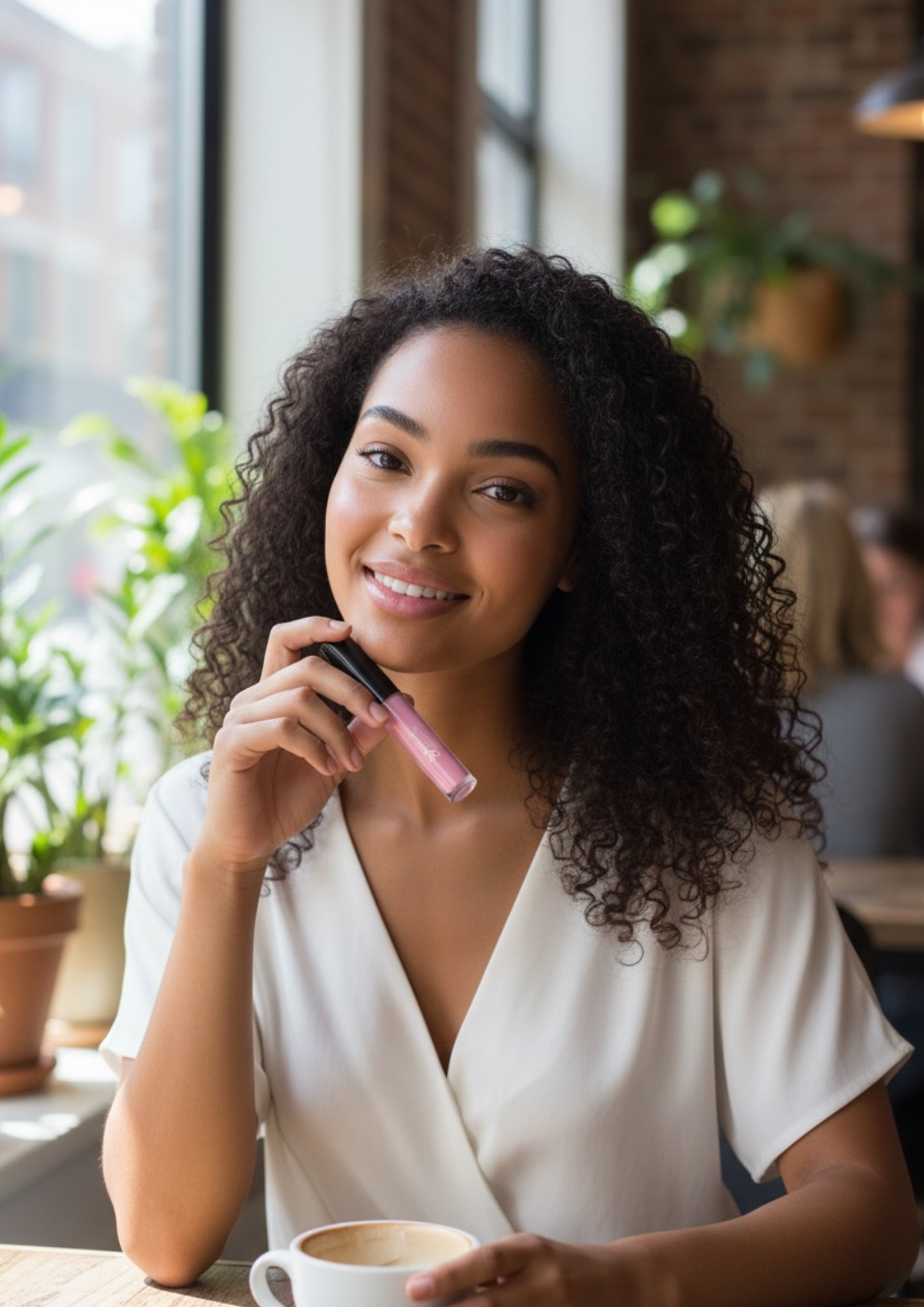 FencyGrace Lip Gloss – Pinky, Intense Shine & Comfortable Wear