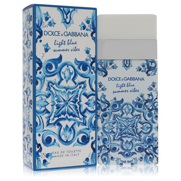 Light Blue Summer Vibes Perfume By Dolce & Gabbana Eau De Toilette Spray- Free Shipping