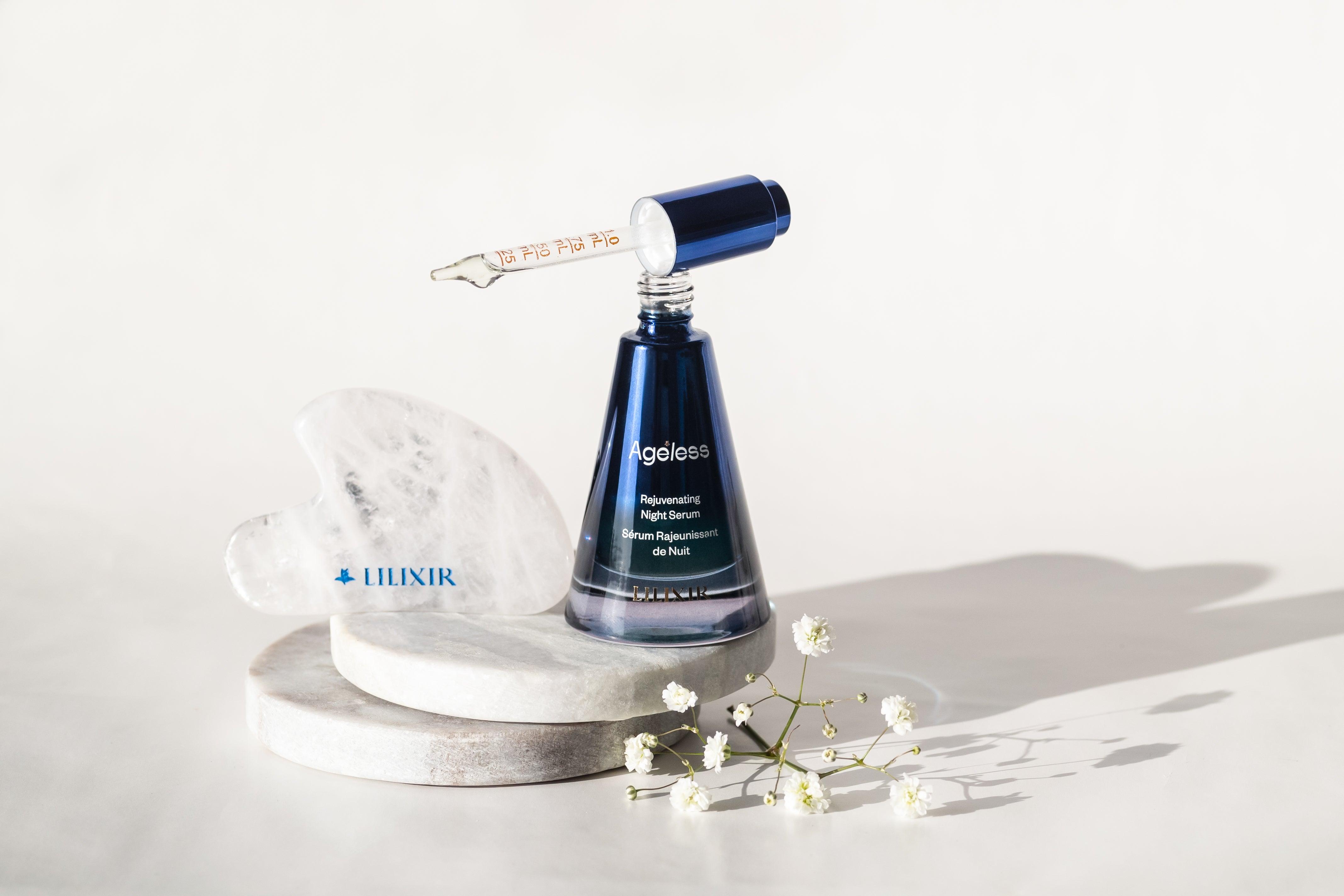 LILIXIR Ageless Rejuvenating Night Serum – Anti-Aging, Repairing & Hydrating Facial Oil