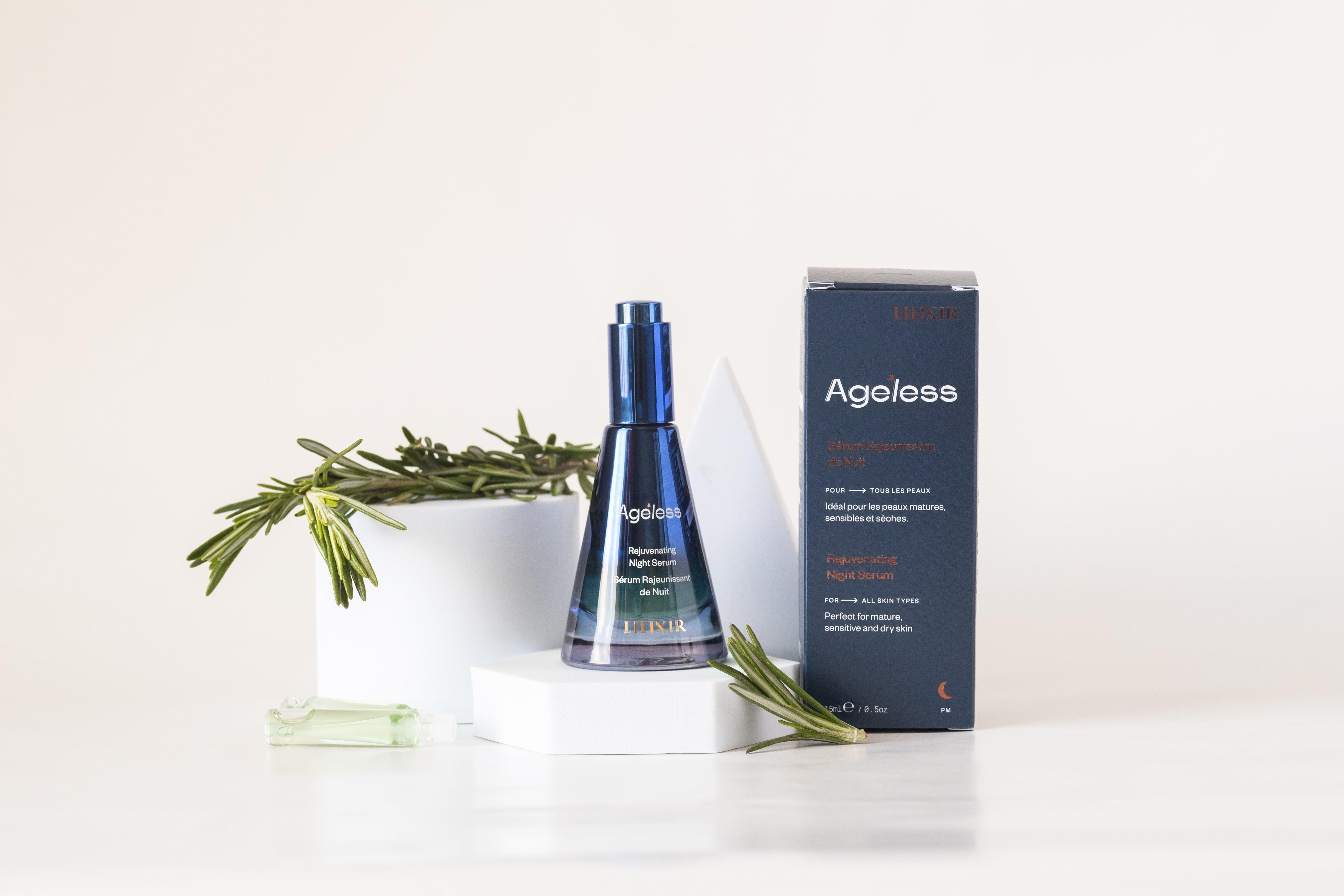 LILIXIR Ageless Rejuvenating Night Serum – Anti-Aging, Repairing & Hydrating Facial Oil
