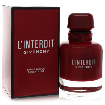 L'interdit Rouge Ultime Perfume By Givenchy Eau De Parfum Spray- Free Shipping