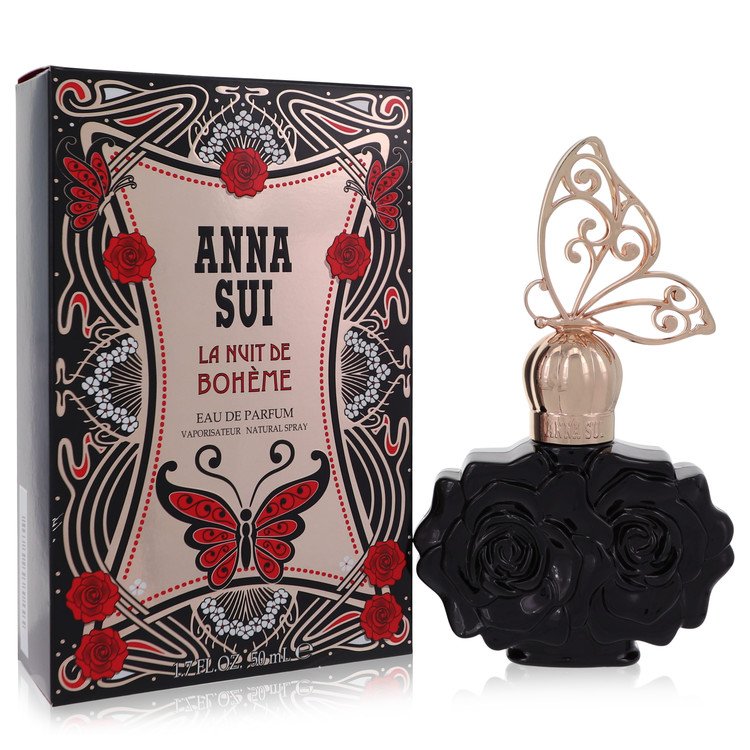 La Nuit De Boheme Perfume By Anna Sui Eau De Parfum Spray- Free Shipping