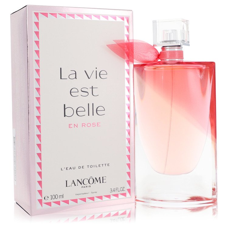 La Vie Est Belle En Rose Perfume By Lancome L'eau De Toilette Spray- Free Shipping