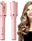 Follexmoe Automatic Hair Curler Professional Anti Tangle Automatic Hair Curler