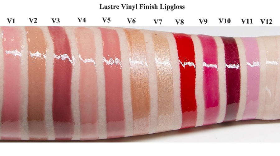 BEST SELLING! LUSTRE VINYL FINISH HIGH SHINE LIPGLOSS 4g.15 SHADES