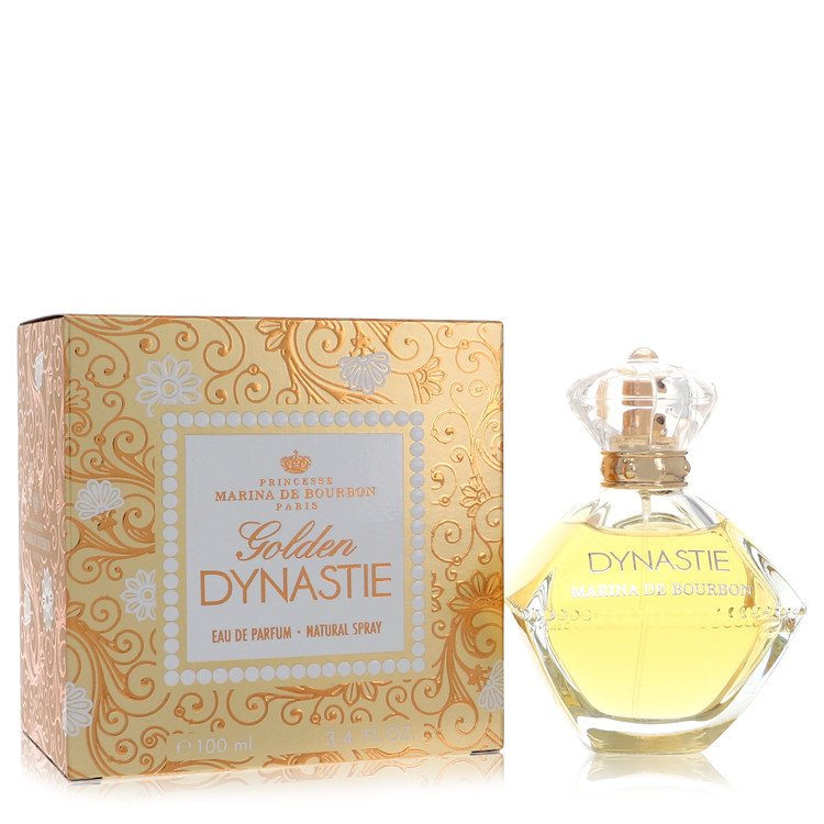 Golden Dynastie Perfume By Marina De Bourbon Eau De Parfum Spray- Free Shipping