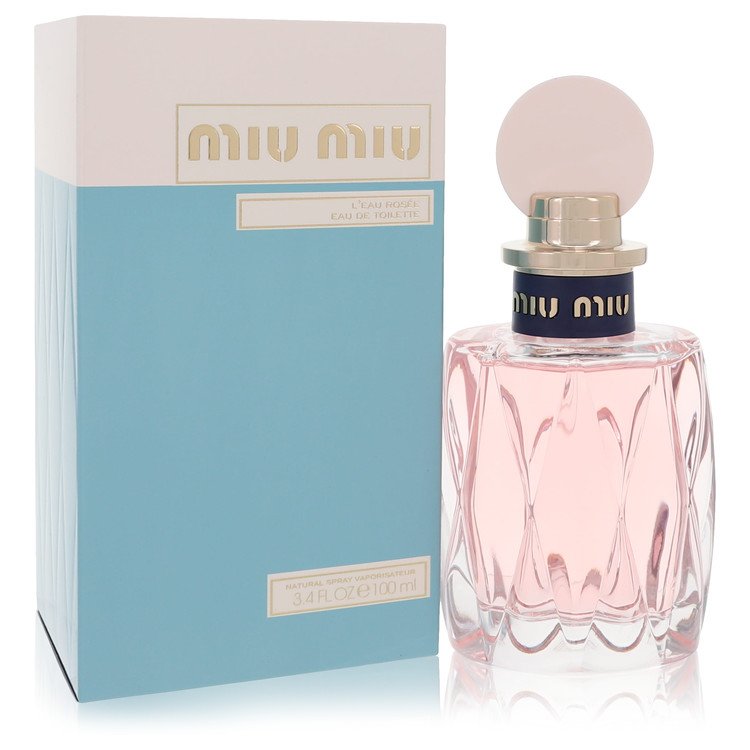 Miu Miu L'eau Rosee Perfume By Miu Miu Eau De Toilette Spray- free shipping