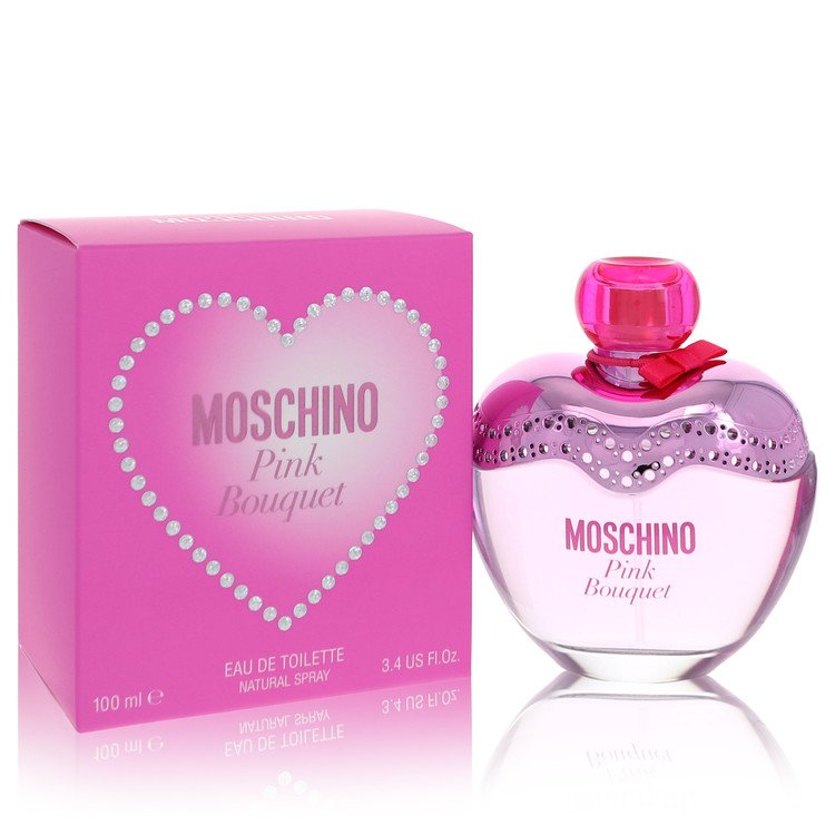 Moschino Pink Bouquet Perfume By Moschino Eau De Toilette Spray- free shipping