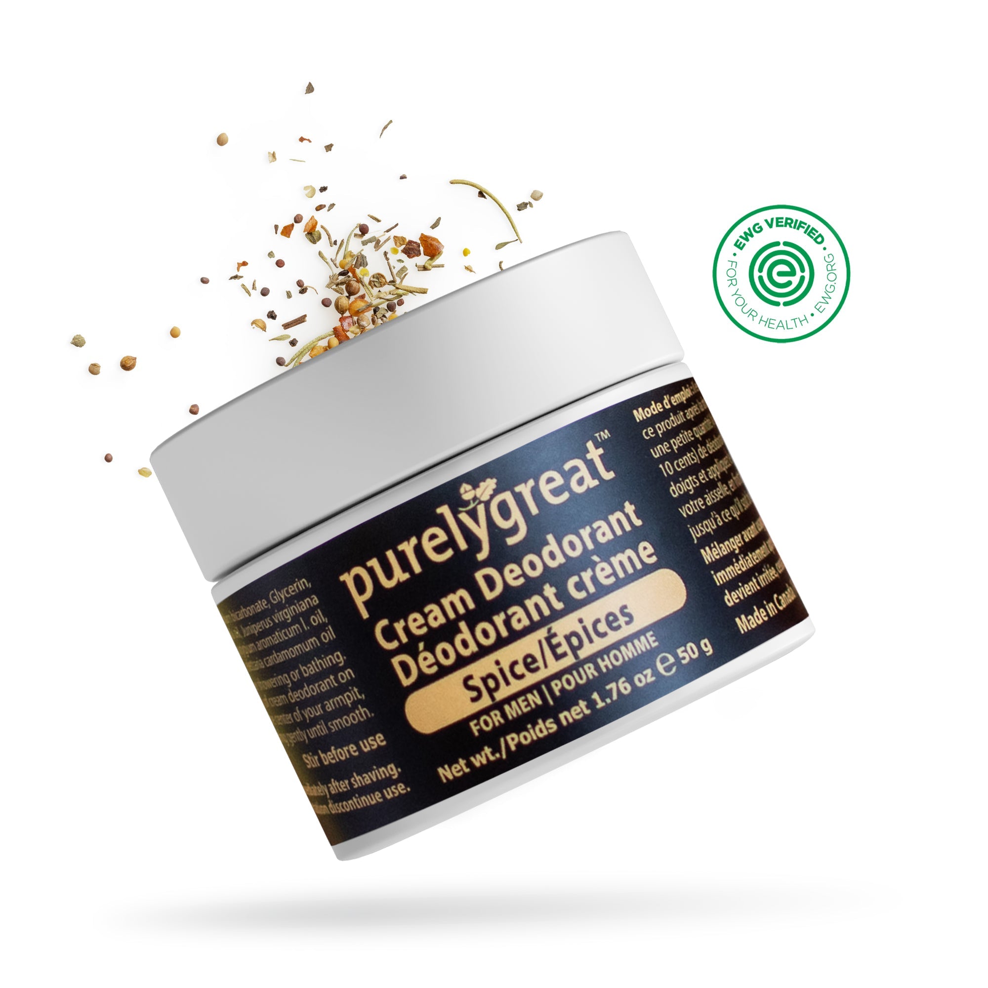 Spice Cream Deodorant - Aluminum Free