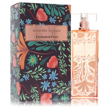 Nanette Lepore Enchanted Flora Perfume By Nanette Lepore Eau De Parfum Spray- Free Shipping