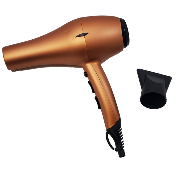 1875W DC Motor Hair Dryer: 3x Airflow & Heat Settings, Cool Shot, Soft Touch, Magnet Box