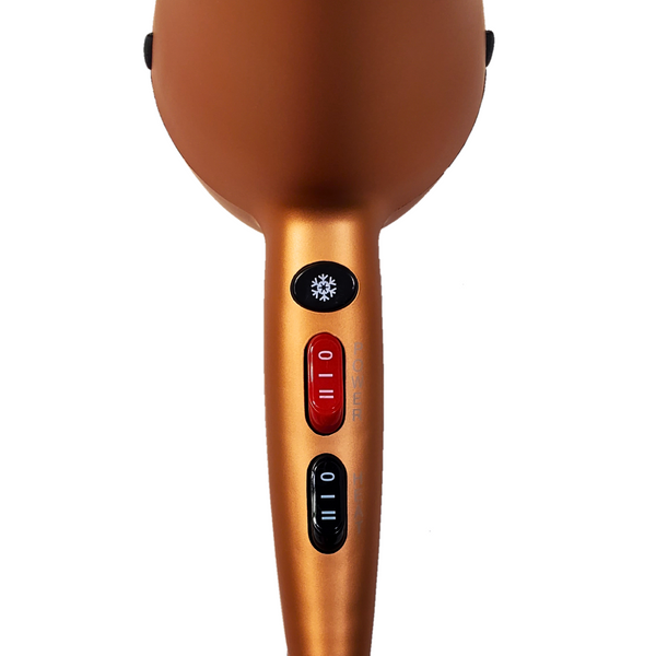 1875W DC Motor Hair Dryer: 3x Airflow & Heat Settings, Cool Shot, Soft Touch, Magnet Box