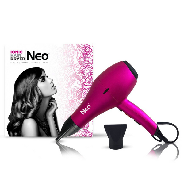 1875W DC Motor Hair Dryer: 3x Airflow & Heat Settings, Cool Shot, Soft Touch, Magnet Box