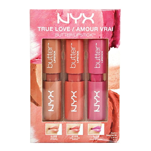 NYX Cosmetics Butter Lipstick True Love Set - Free Shipping