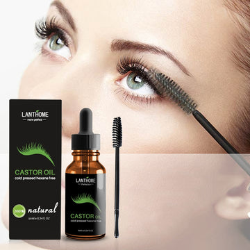 Natural Castor Oil Eyelash Growth Serum Castor