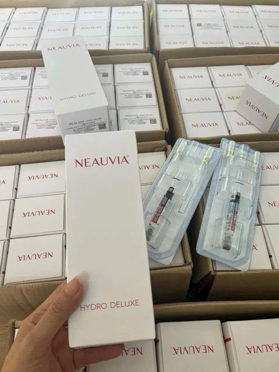 Neauvia Dermal Filler Skin Enhancer – Organic Hydration, 2×2.5ml Vials, Mesotherapy Deluxe, Intense Hyaluronic Acid