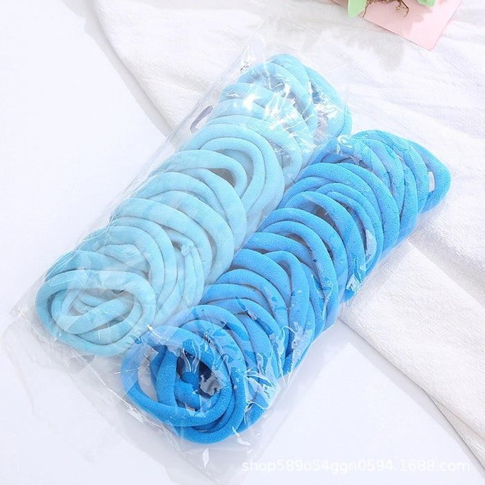 Towel Ring Seamless Color Rubber Band Hair Ring (Korea) version