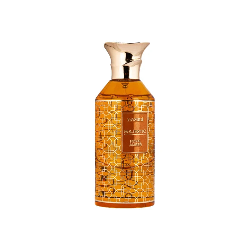 Majestic Royal Amber EDP – Spicy, Fruity & Woody Fragrance by Hamidi