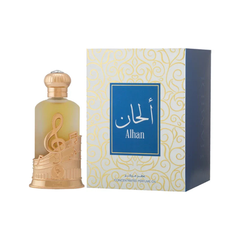 Alhan Attar Perfume Oil – Alcohol-Free Arabian Woody Musky Attar