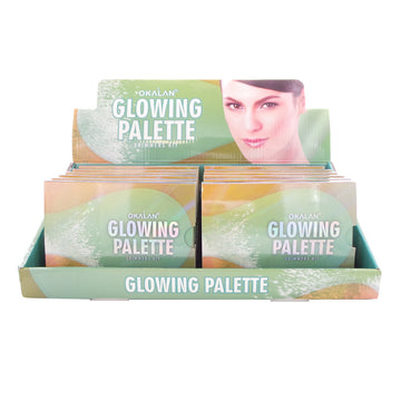 OKALAN Glowing Palette Shimmers Kit B Display Set, 12 Pieces - Free Shipping