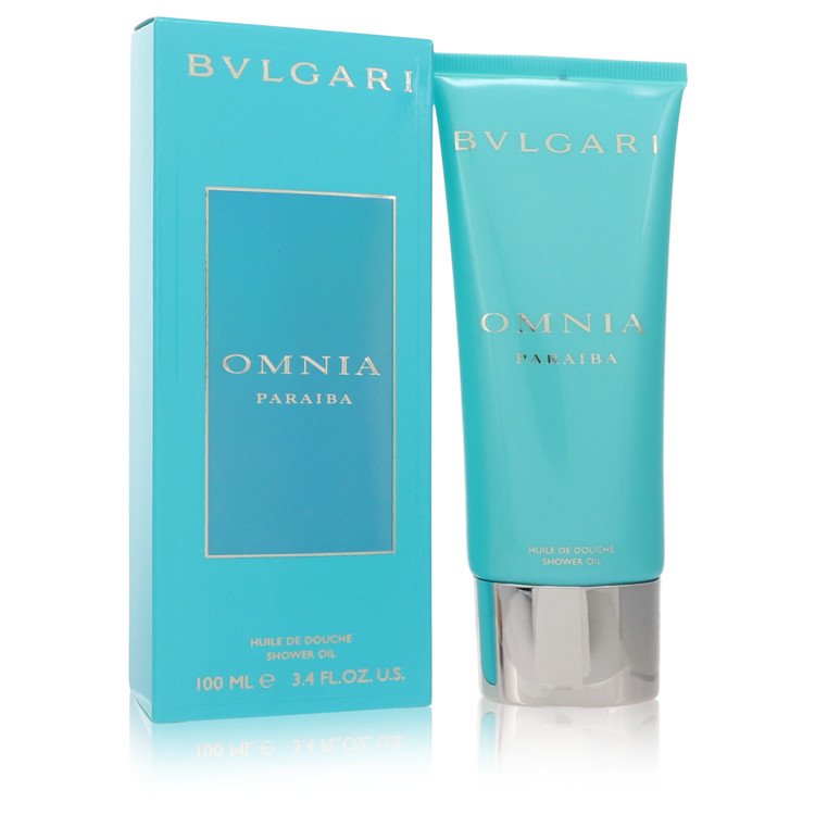 Omnia Paraiba Perfume By Bvlgari Shower Oil- Free Shipping