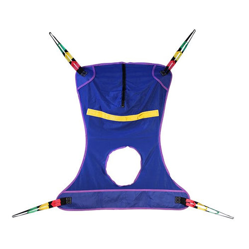 Pro Basics Full Body Sling Large Mesh with Commode Opening – Safe Patient Transfers
