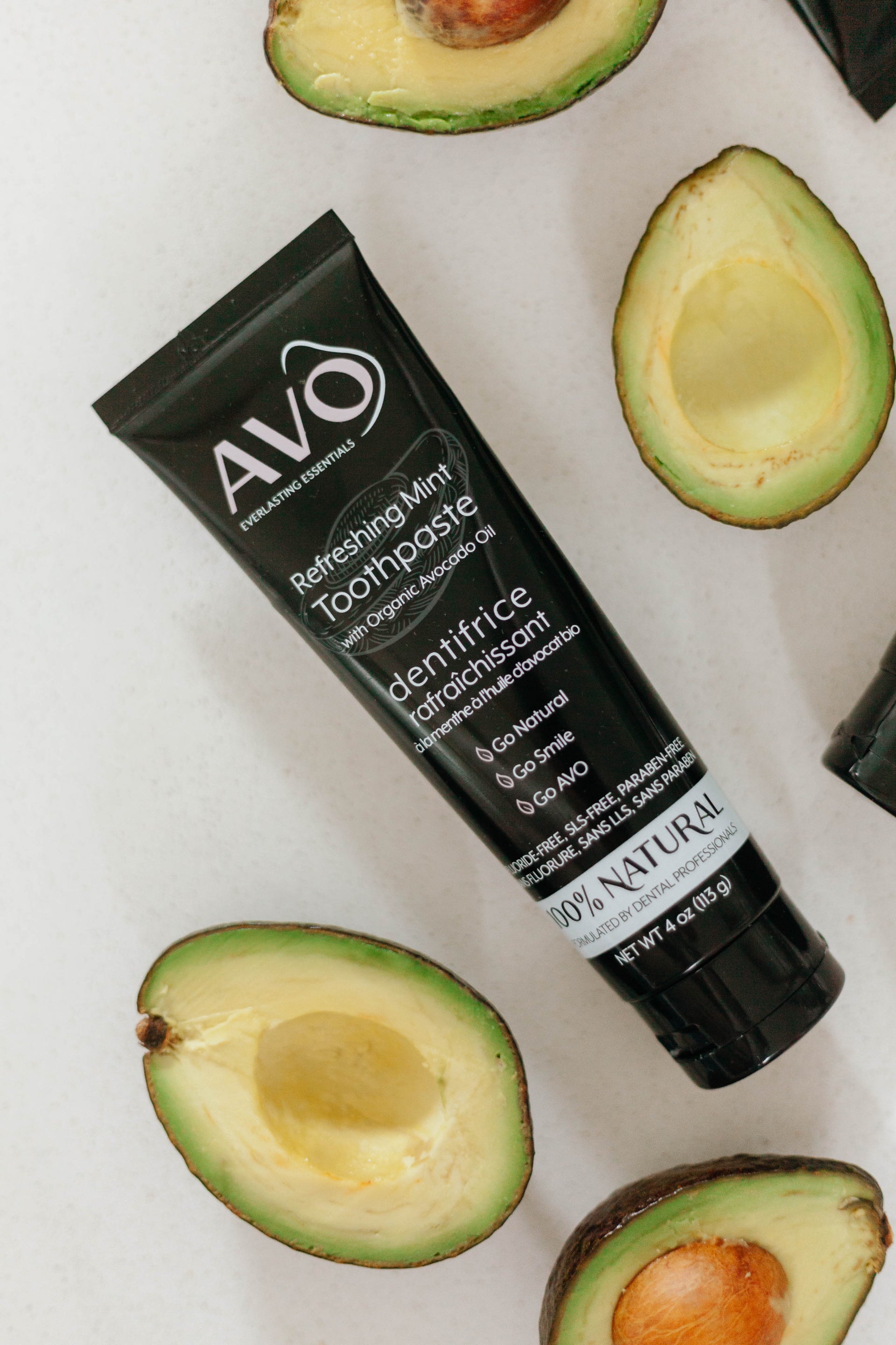 Refreshing Mint Toothpaste – 6-Pack, 30% Off, Fluoride-Free & Eco-Friendly