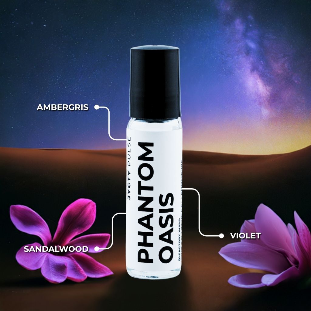 PHANTOM OASIS Perfume Oil – Inspired by Mojave Ghost, 10ml Roll-On