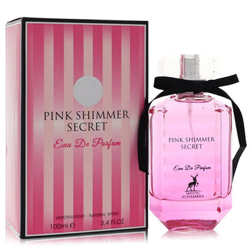 Pink Shimmer Secret Perfume By Maison Alhambra Eau De Parfum Spray- free shipping