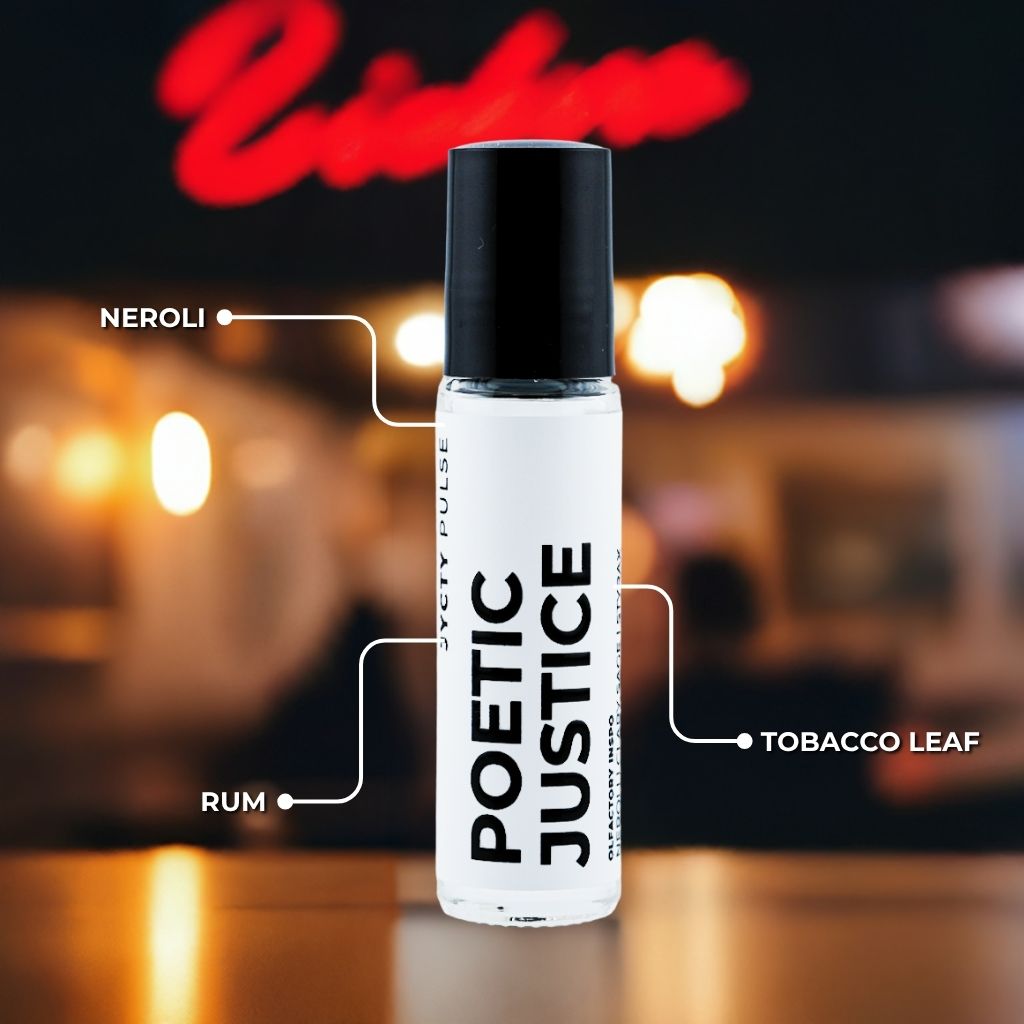 POETIC JUSTICE Perfume Oil – Inspired by Jazz Club, 10ml Roll-On